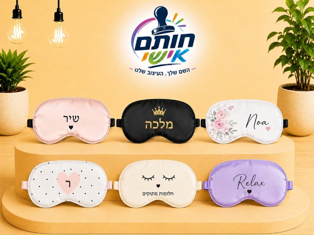כיסוי עיניים בעיצוב אישי