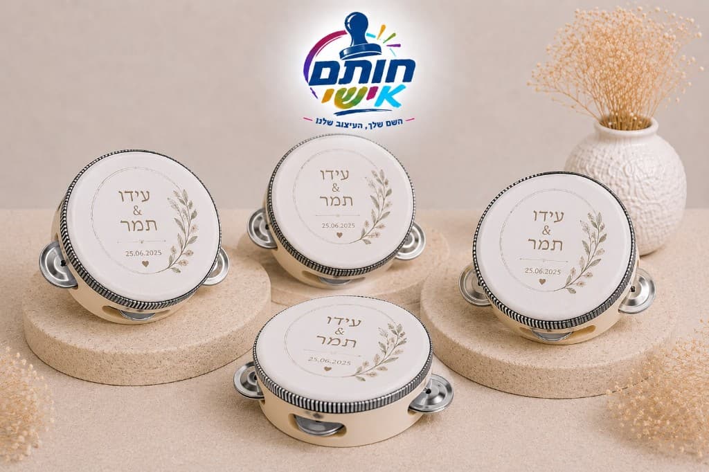 תוף מרים ממותג אישית לאירועים