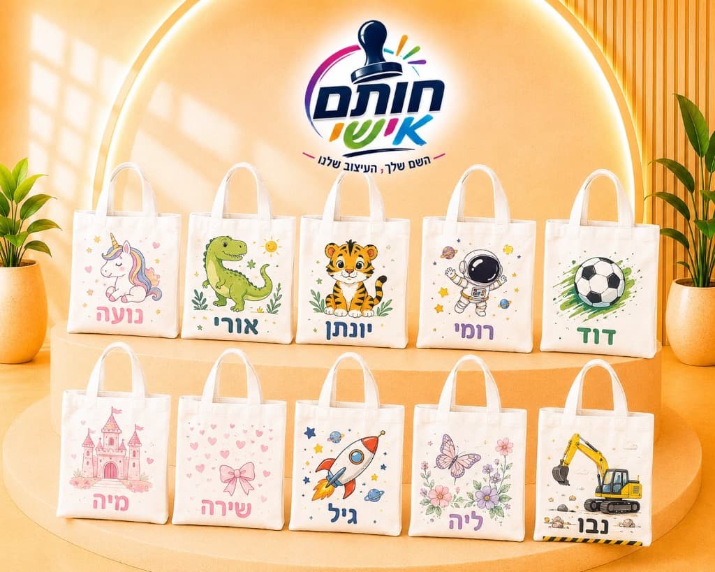 תיקי צד - בד בעיצוב אישי