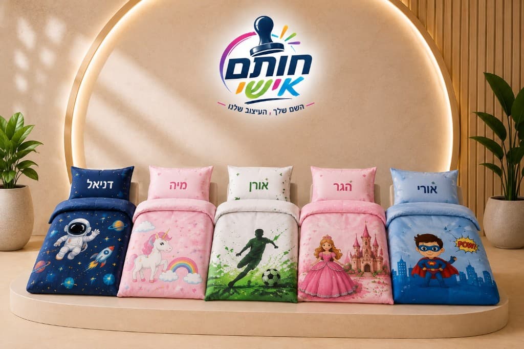 מצעים למיטת יחיד ממותג